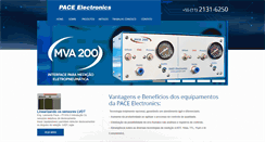 Desktop Screenshot of pacebr.com